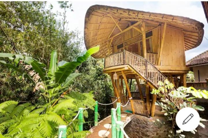 Pondok Salacca#Bamboohouse# Кандидаса Экстерьер фото